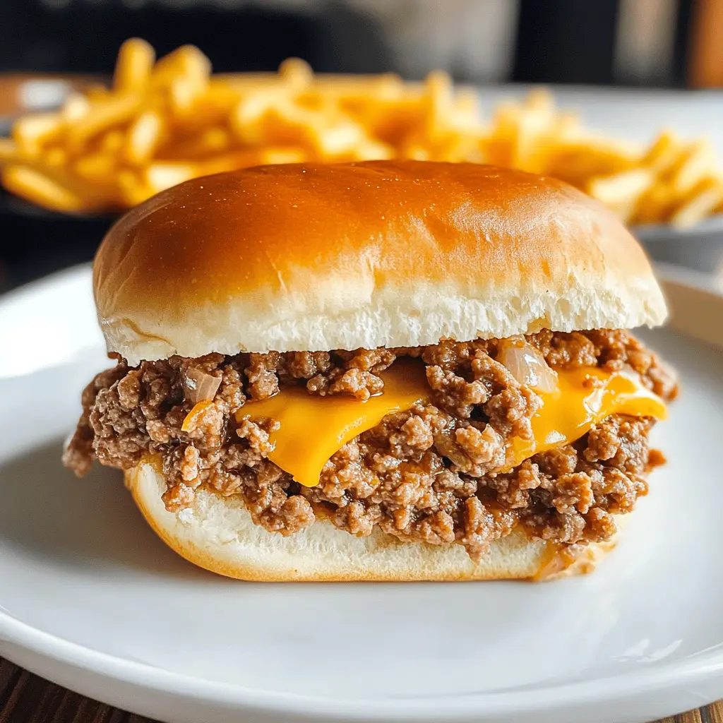 Take a classic twist on a fast-food favorite with these Big Mac Sloppy Joes! Packed with ground beef, secret sauce, cheese, and pickles, each bite is a flavorful delight. Perfect for casual dinners or game day gatherings, this recipe is sure to impress. Save this one to keep your meal ideas fresh and fun!