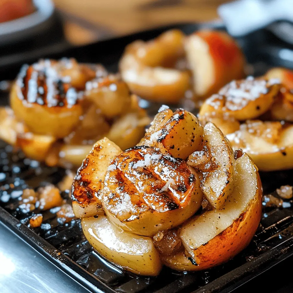 Fire up the grill and get ready for Bloomin' Grilled Apples! These tender, caramelized apples are stuffed with a delicious mix of brown sugar, cinnamon, and nuts, making them the perfect dessert for any gathering. Transform simple ingredients into a mouthwatering treat that everyone will love. Save this recipe for your next barbecue or family get-together!