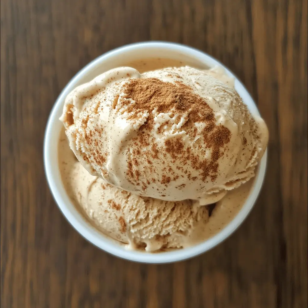 Easy Brown Sugar Cinnamon Ice Cream Recipe