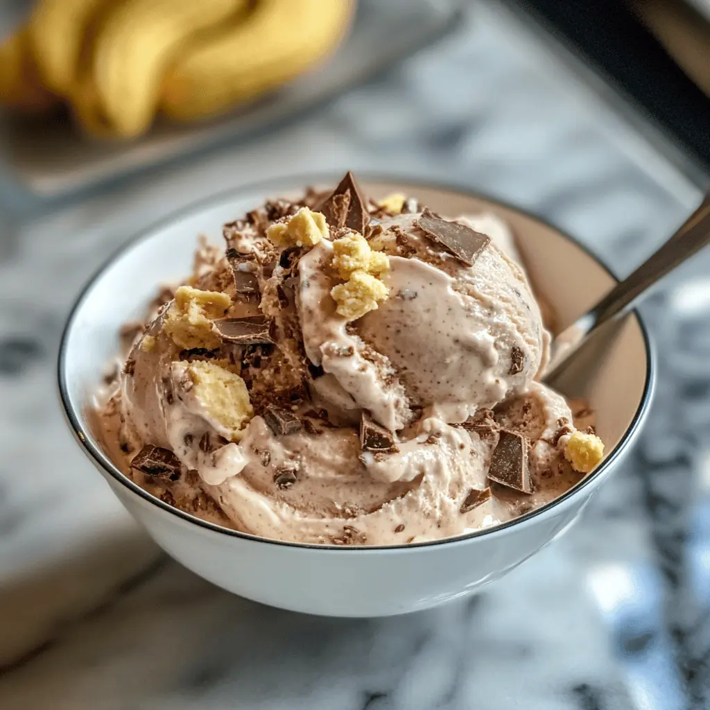 Easy Creamy Cottage Cheese Peanut Butter Ice Cream