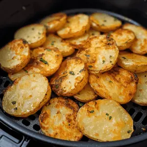 Transform ordinary potatoes into a crispy delight with this Air Fryer recipe! Perfectly seasoned and cooked to golden perfection, these sliced potatoes are a quick and healthy side dish or snack. Great for game nights or family dinners, make sure to save this recipe for crispy goodness anytime you crave it!