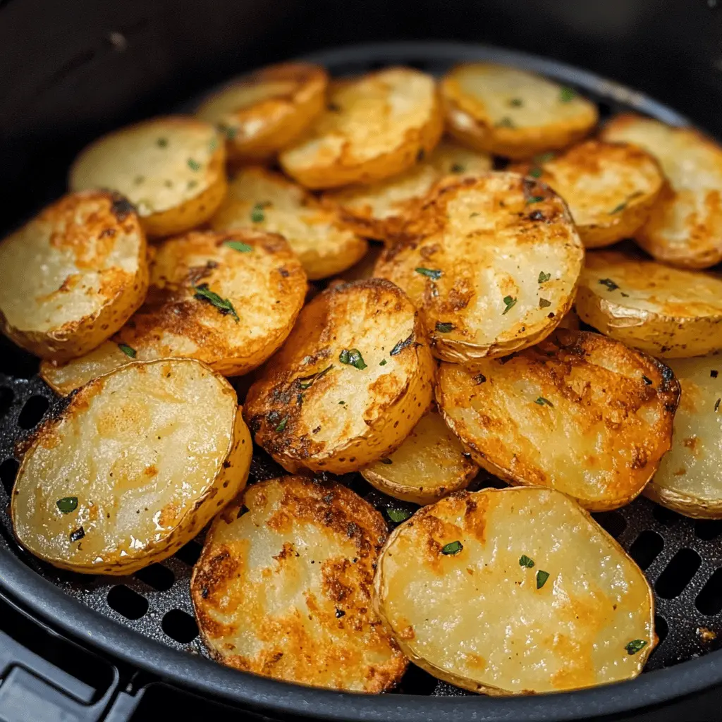 Transform ordinary potatoes into a crispy delight with this Air Fryer recipe! Perfectly seasoned and cooked to golden perfection, these sliced potatoes are a quick and healthy side dish or snack. Great for game nights or family dinners, make sure to save this recipe for crispy goodness anytime you crave it!