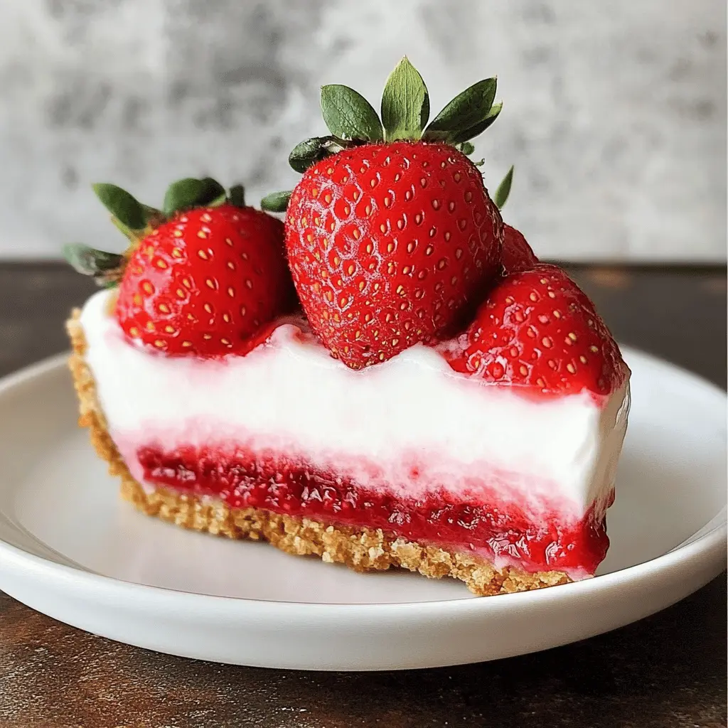 This Fresh Strawberry Yum Yum is a delightful treat bursting with juicy strawberries and creamy layers that everyone will love! Perfect for summer gatherings or a sweet dessert at home, this recipe is easy to whip up and guarantees smiles all around. Save this pin for your next party or family dessert night—you won't want to miss out on this deliciousness!