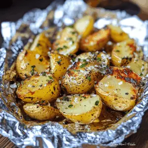 Treat your taste buds to these Garlic Herb Grilled Potatoes in Foil! Bursting with flavor from fresh herbs and garlic, these easy-to-make potatoes are perfect for grilling season. Their tender texture makes them a delightful side dish for any BBQ or picnic. Save this recipe to impress your family and friends at your next gathering!
