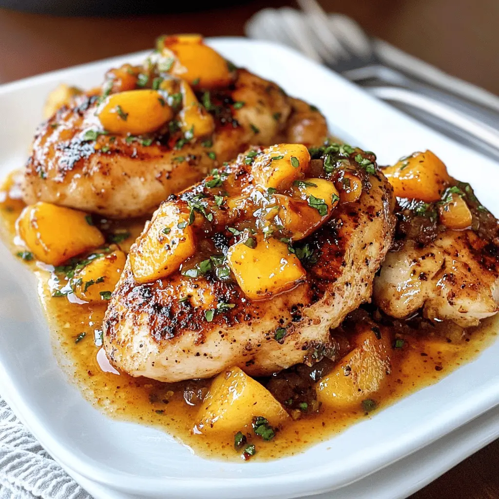 Juicy grilled chicken gets an exciting twist with a zesty peach chipotle sauce that’s sure to please your taste buds. This recipe pairs the sweetness of fresh peaches with a smoky kick, making it perfect for summer cookouts, weeknight dinners, or any special occasion. Save this recipe for a delicious and unique dish that will impress your family and friends!
