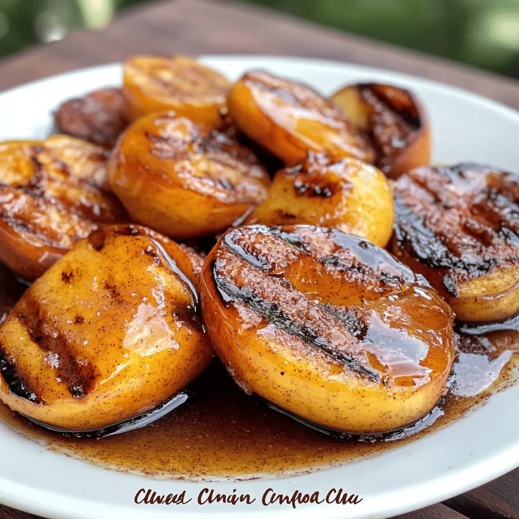 Sweet, juicy grilled peaches drizzled with a warm cinnamon honey sauce make for a perfect summer dessert! This easy recipe brings out the natural flavors of peaches while adding a delightful twist with the honey and spice. Perfect for backyard BBQs or a cozy evening treat. Save this delicious recipe for your next gathering and impress your guests!