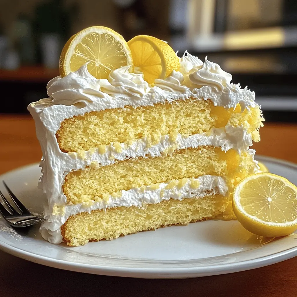 This Italian Lemon Cream Cake is a delightful blend of zesty lemon and rich cream that will brighten your dessert table! With its light sponge layers and creamy filling, it's perfect for birthdays, celebrations, or simply satisfying your sweet tooth. Save this recipe to enjoy a taste of Italy at home. You won't want to miss out on this refreshing treat!