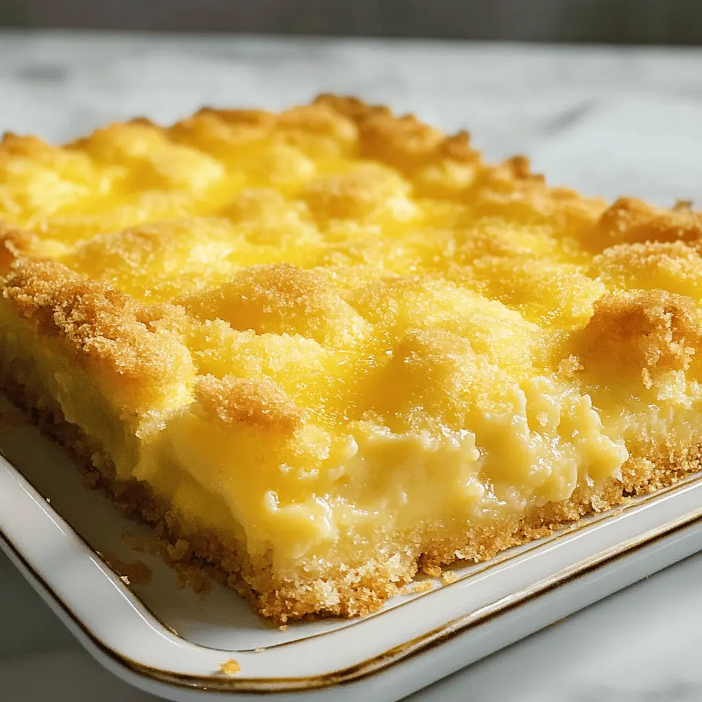 This Tangy Lemon Cream Cheese Dump Cake is a sweet delight with a buttery crust that melts in your mouth! Featuring a creamy lemon filling that's refreshing and irresistible, this recipe is perfect for any gathering or as a cozy treat at home. Save this pin for an easy dessert that your friends and family will love for celebrations, potlucks, or Sunday dinners!