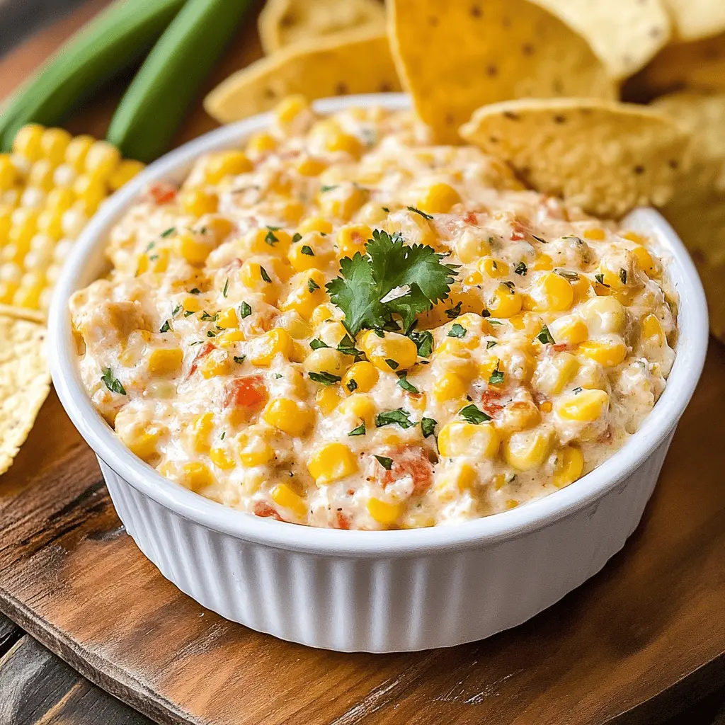 Easy Cream Cheese Corn Dip Recipe