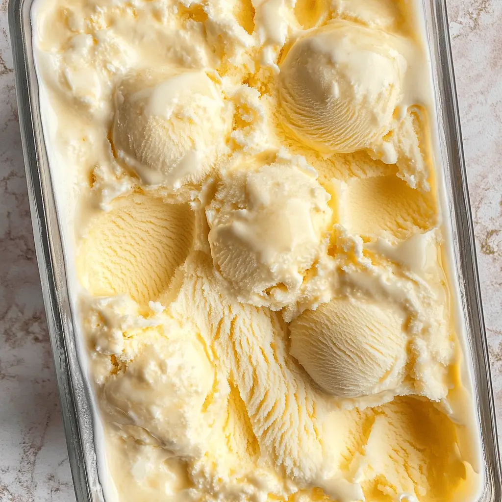 Easy Homemade Custard Ice Cream Recipe