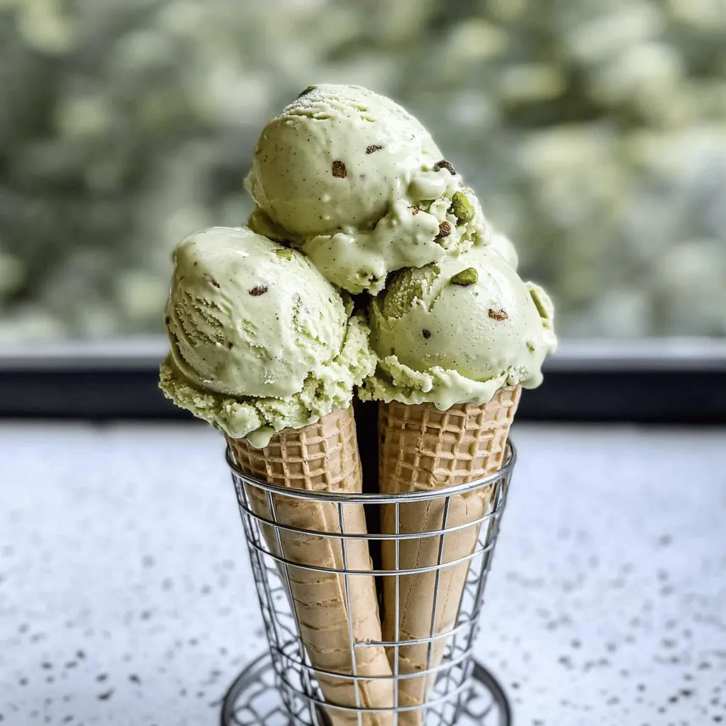 Easy Homemade Pistachio Ice Cream Recipe