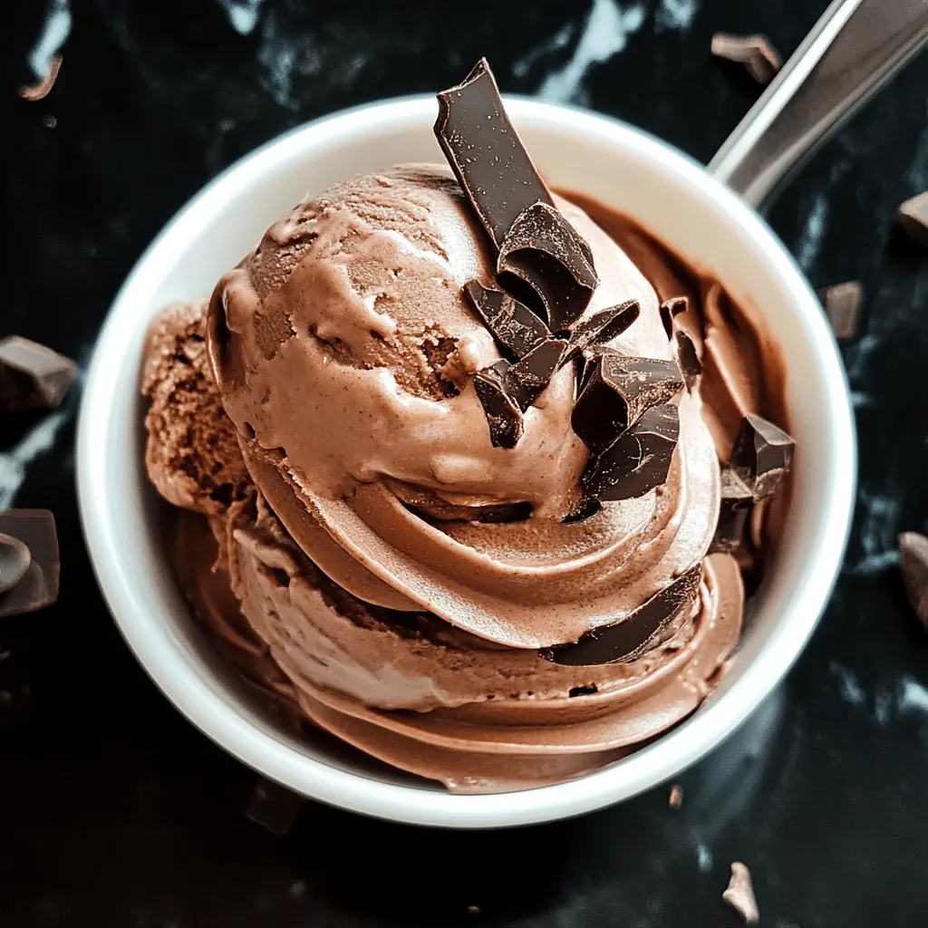 Easy Chocolate Frozen Yogurt Recipe
