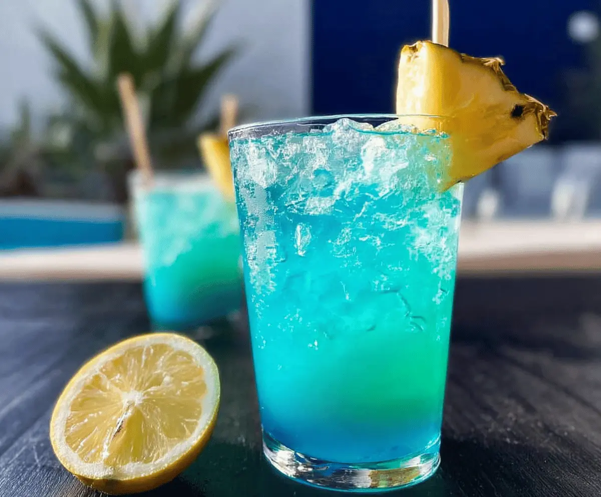 Easy Blue Hawaiian Mocktail Recipe
