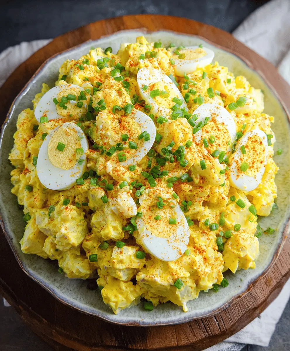 Easy Deviled Egg Potato Salad Recipe