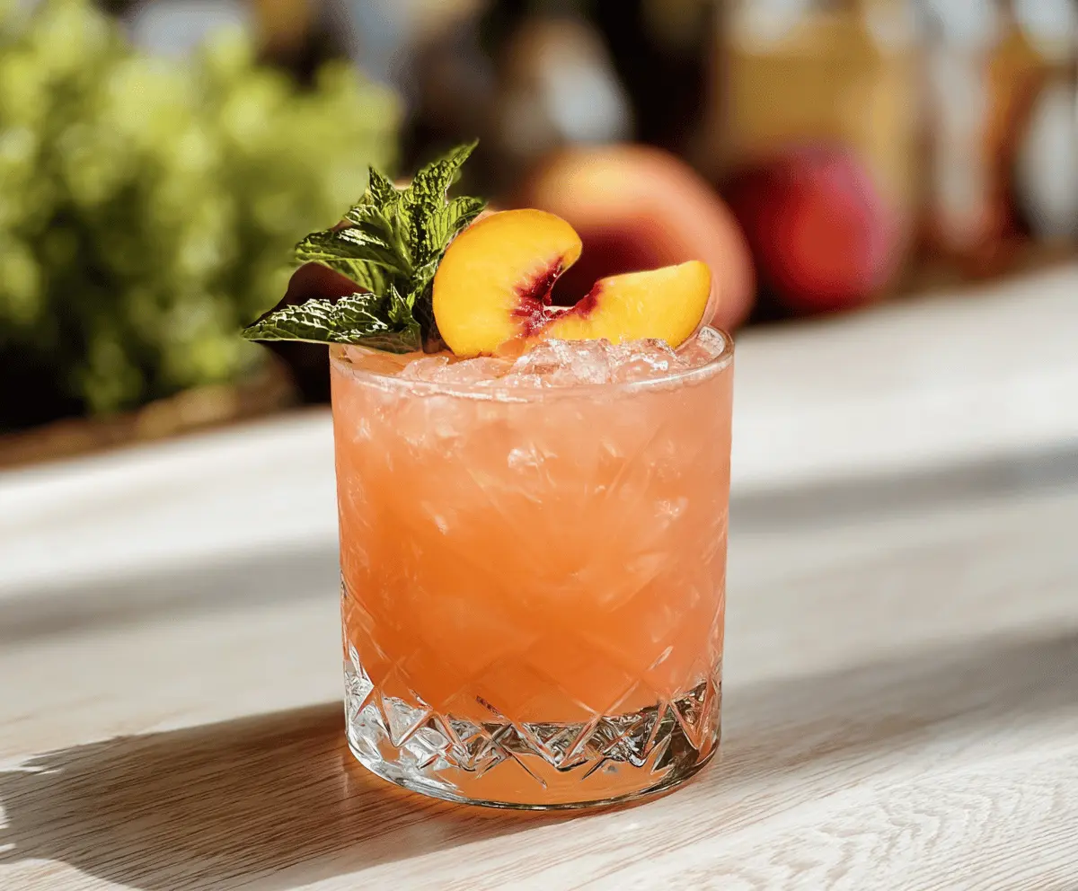 Easy Royal Peach Cocktail Recipe for Summer