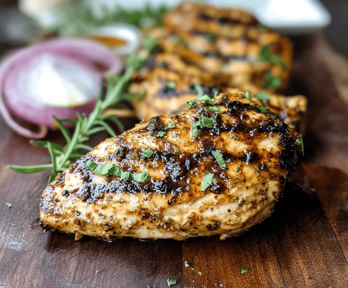 The Best Easy Chicken Breast Marinade Recipe