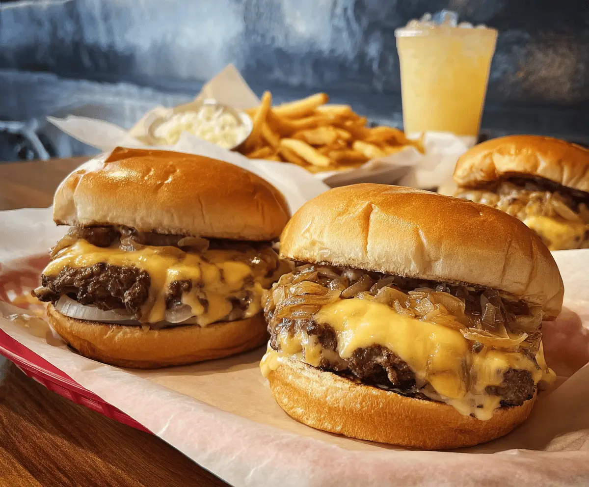 Easy Oklahoma Onion Burgers Recipe