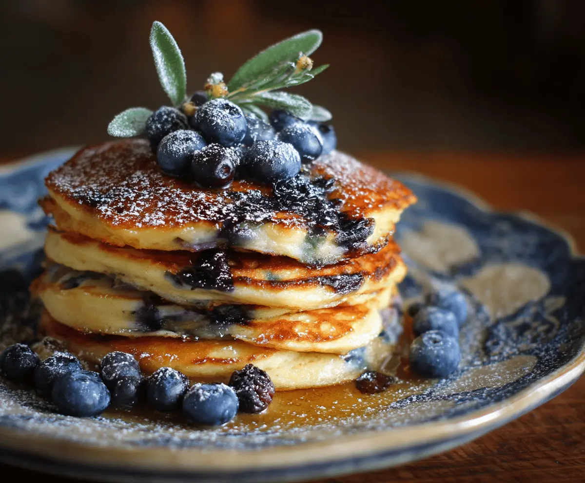 Blueberry Pancakes
