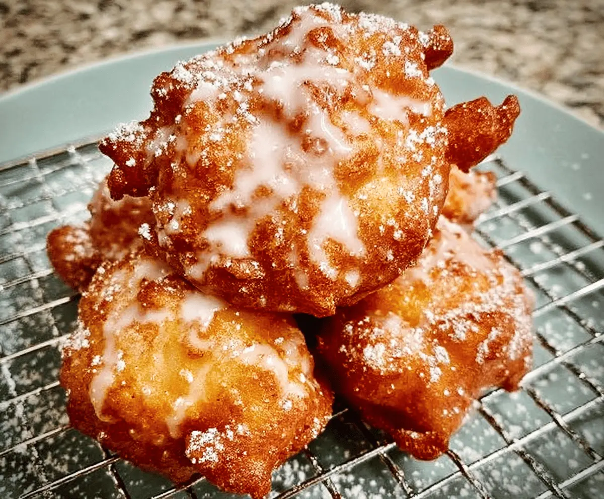 Easy Homemade Peach Fritters Recipe