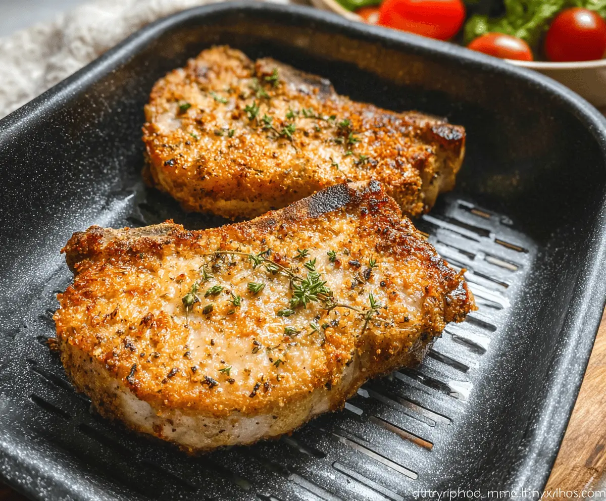 Crispy Air Fryer Pork Chops Ready in 20 Minutes