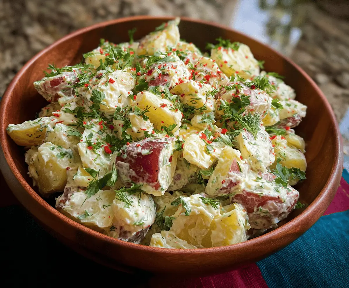 Easy Red Potato Salad Recipe for Summer