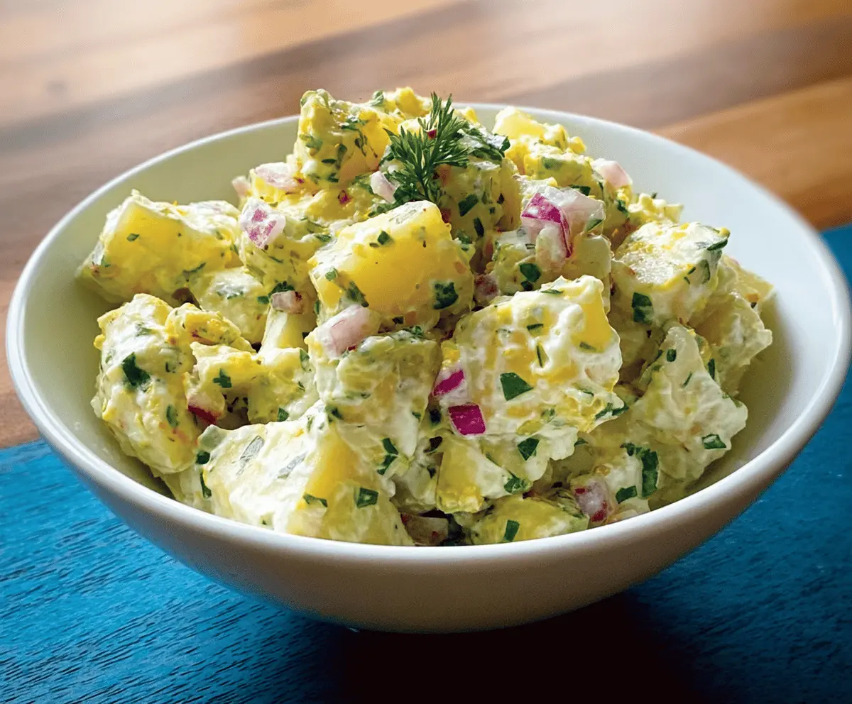 Classic American Potato Salad Recipe Made Easy