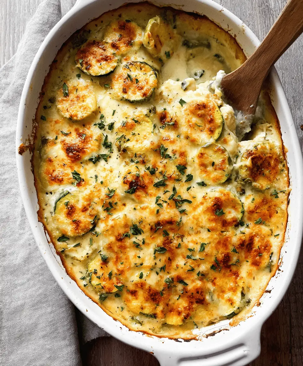 Easy Chicken Zucchini Casserole Recipe