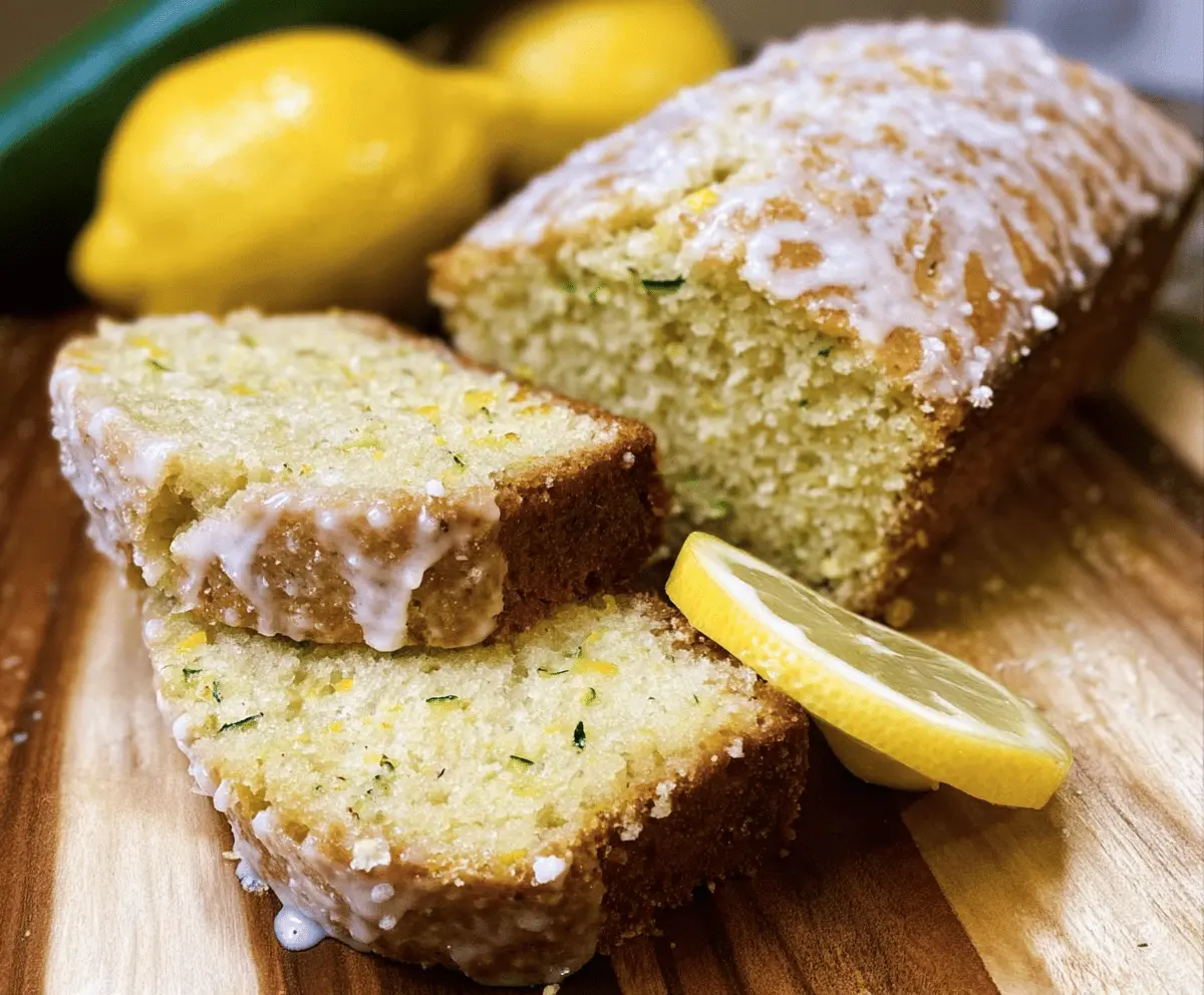 Easy Lemon Zucchini Bread Recipe from Pioneer Woman