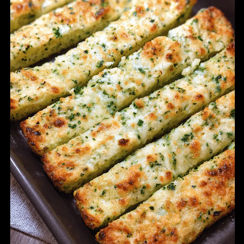 Easy Zucchini Breadsticks Recipe for Summer Snacks