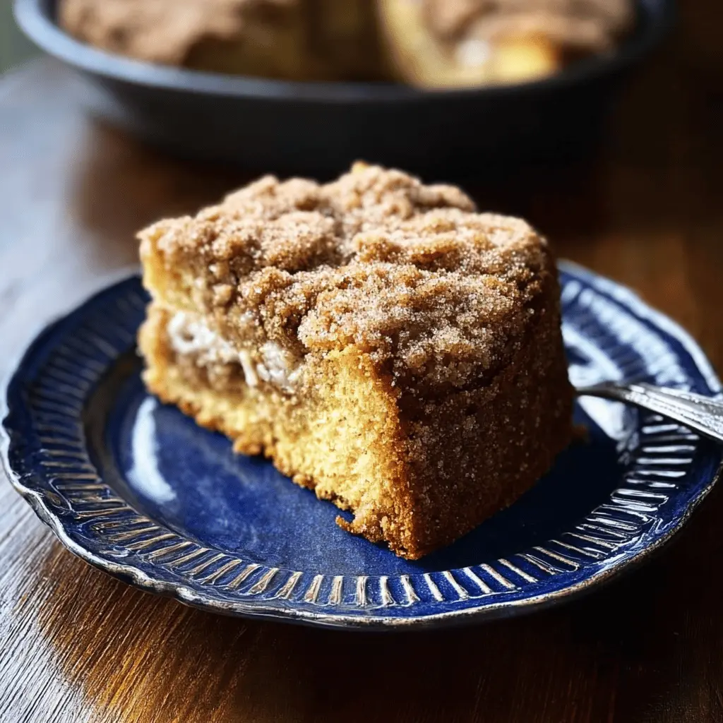 Easy Cinnamon Sugar Zucchini Coffee Cake Recipe