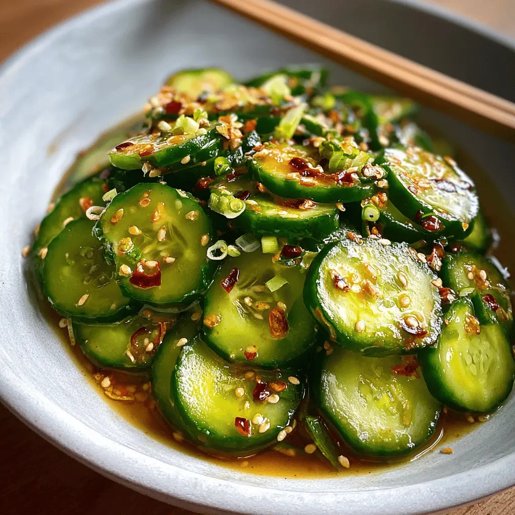 Easy Asian Cucumber Salad Recipe for Summer