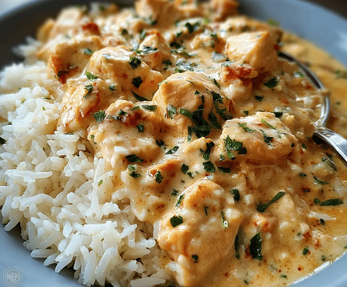 Creamy Chicken and Rice Recipe for Easy Dinners