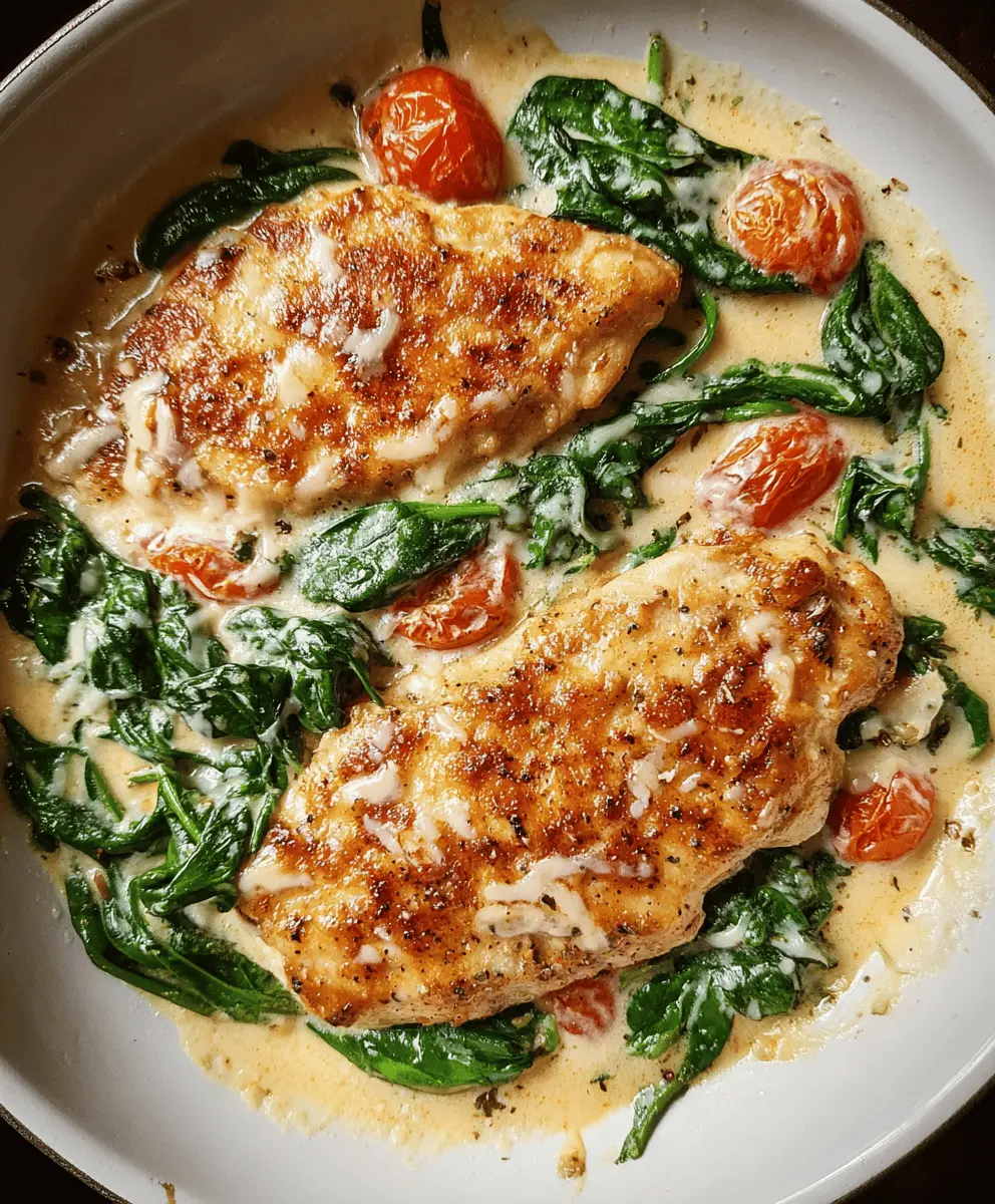 Easy Creamy Chicken Florentine Recipe