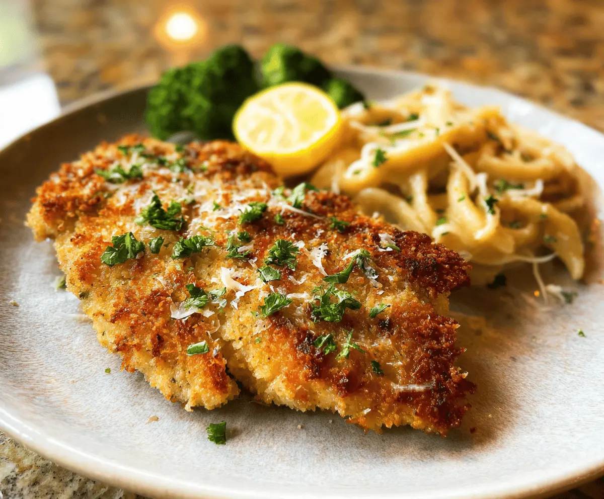 Crispy Parmesan Crusted Chicken Recipe