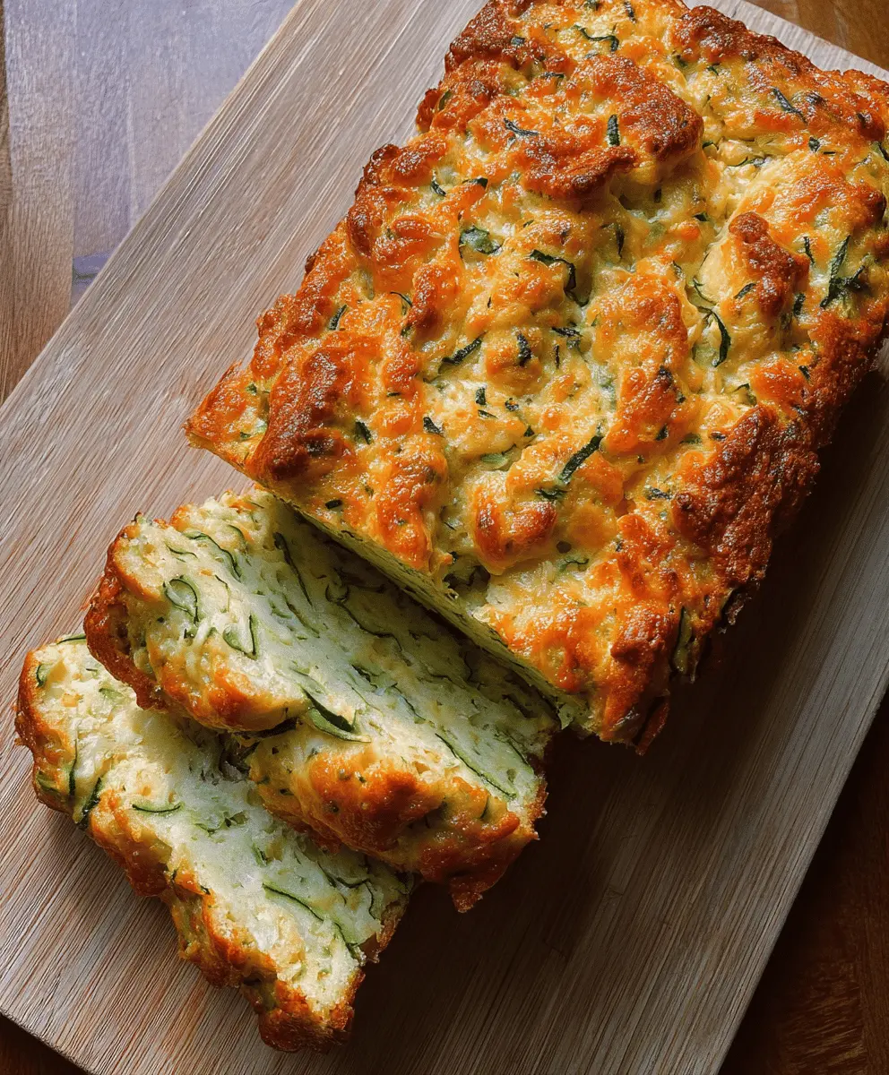 Easy Zucchini Cheese Bread Recipe for Beginners