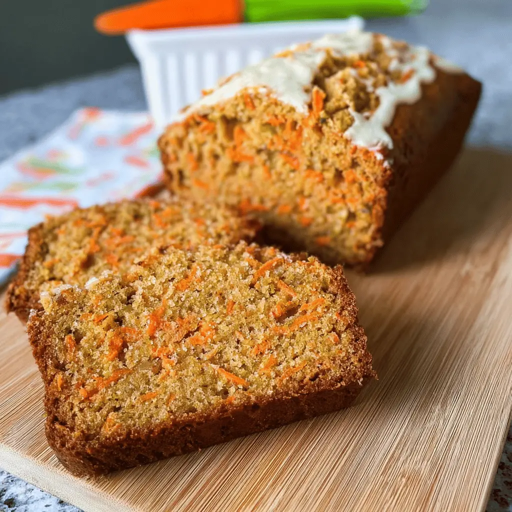 Easy Moist Carrot Bread Recipe