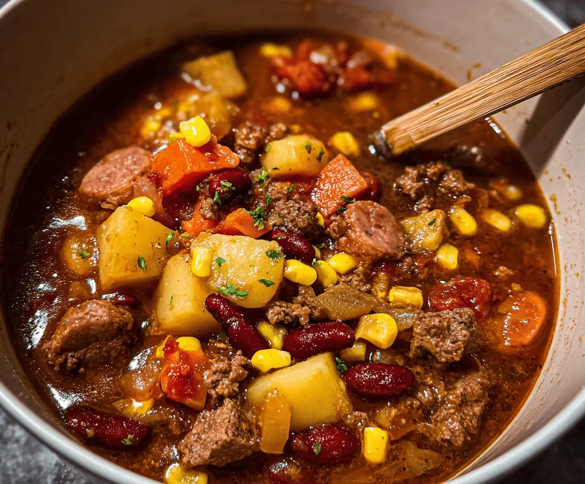 Hearty Cowboy Stew Recipe for Cozy Dinners
