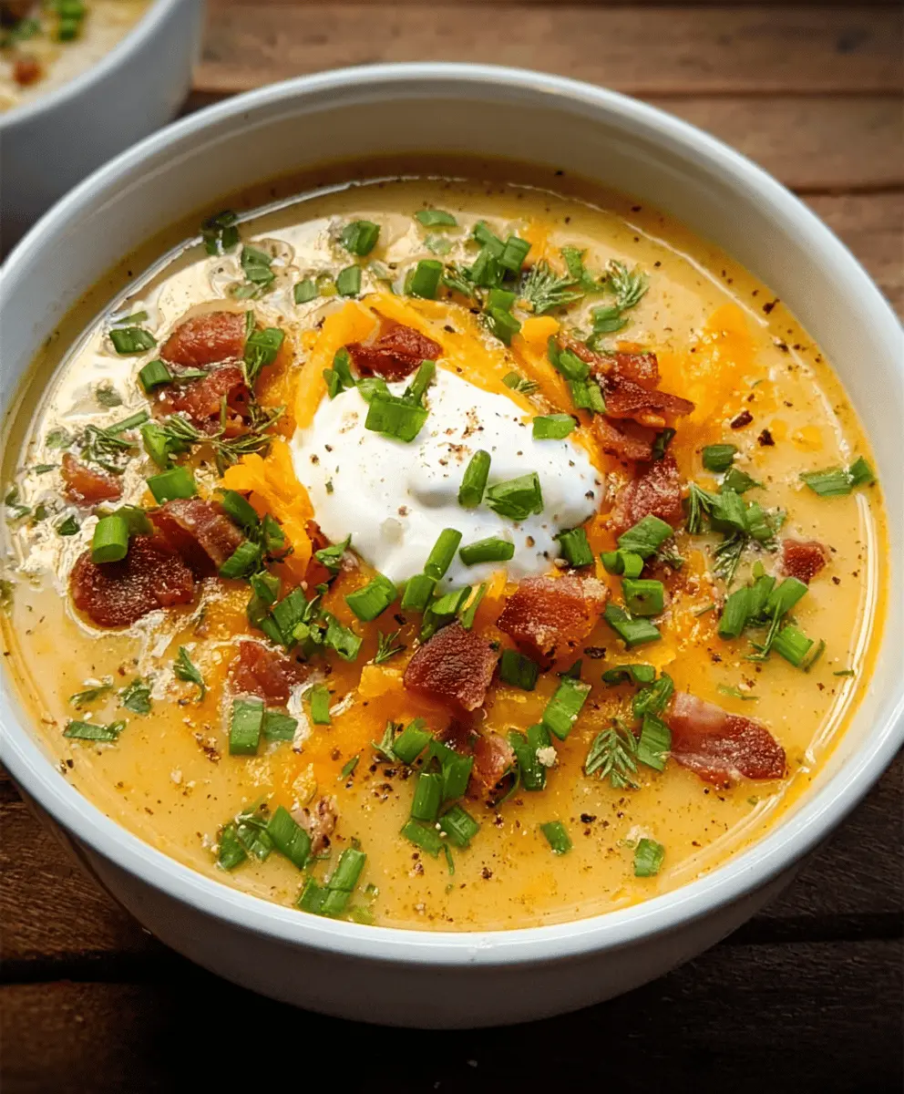 Easy Crockpot Potato Soup Recipe for Cozy Comfort