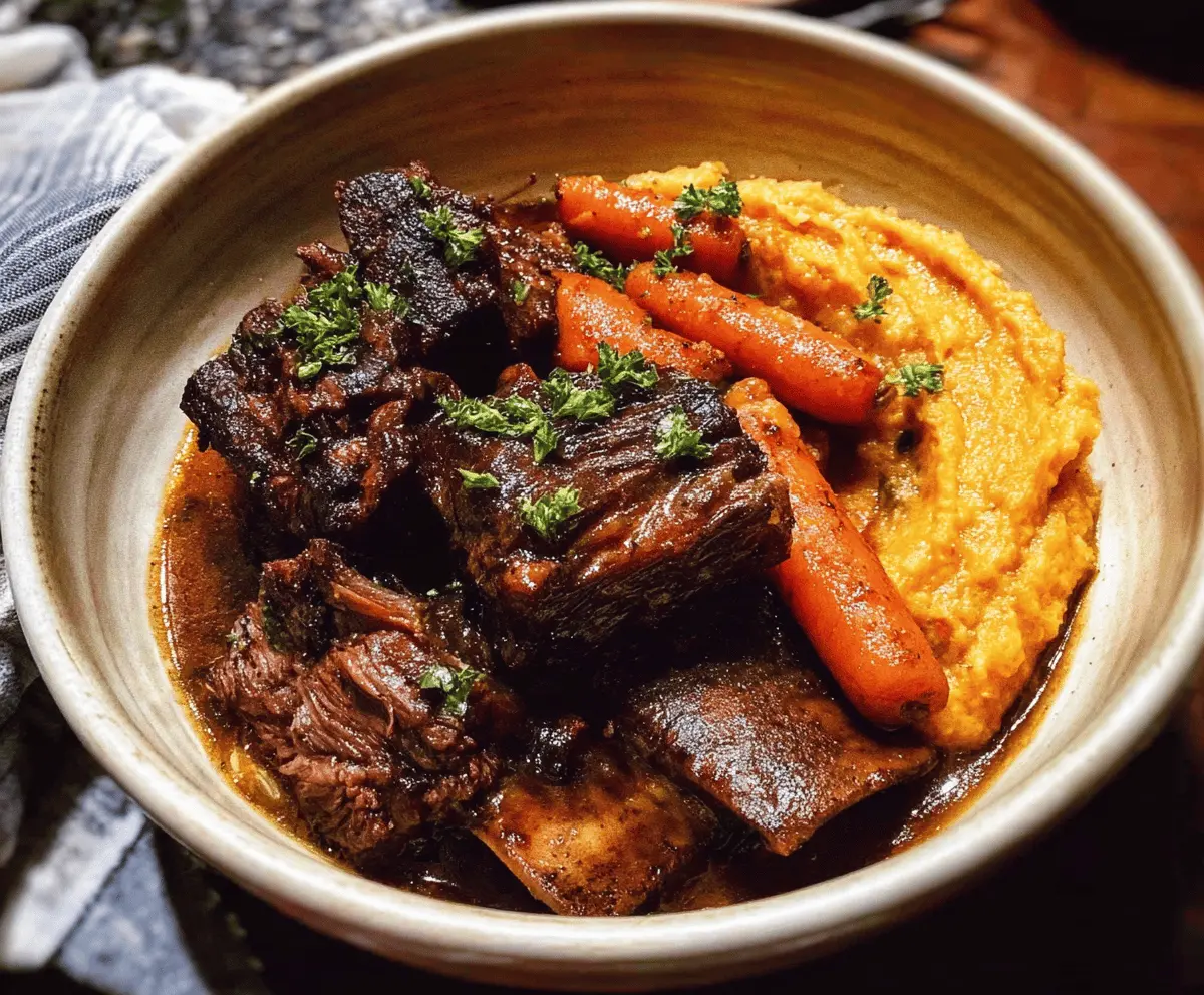 Super Tender Slow Cooker Beef Short Ribs Recipe