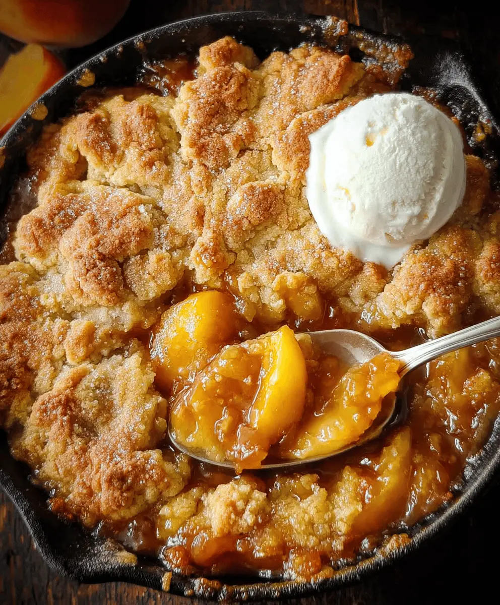 Classic Southern Peach Cobbler Recipe