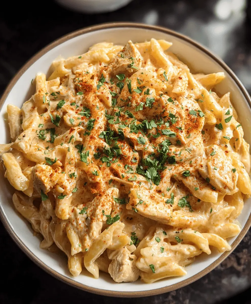 Easy Crock Pot Cajun Chicken Pasta Recipe