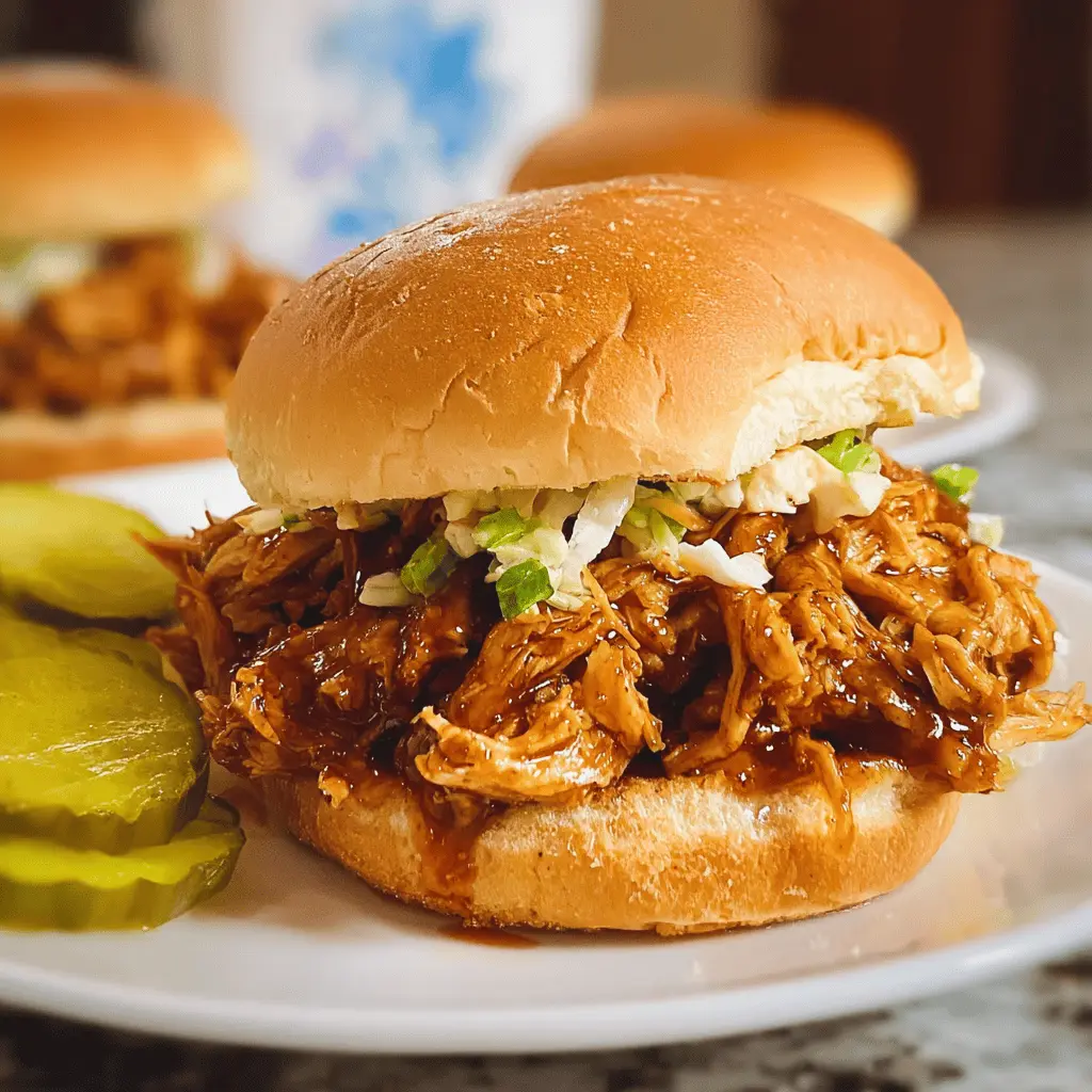 Slow Cooker Hot Honey Chicken Sandwich Recipe