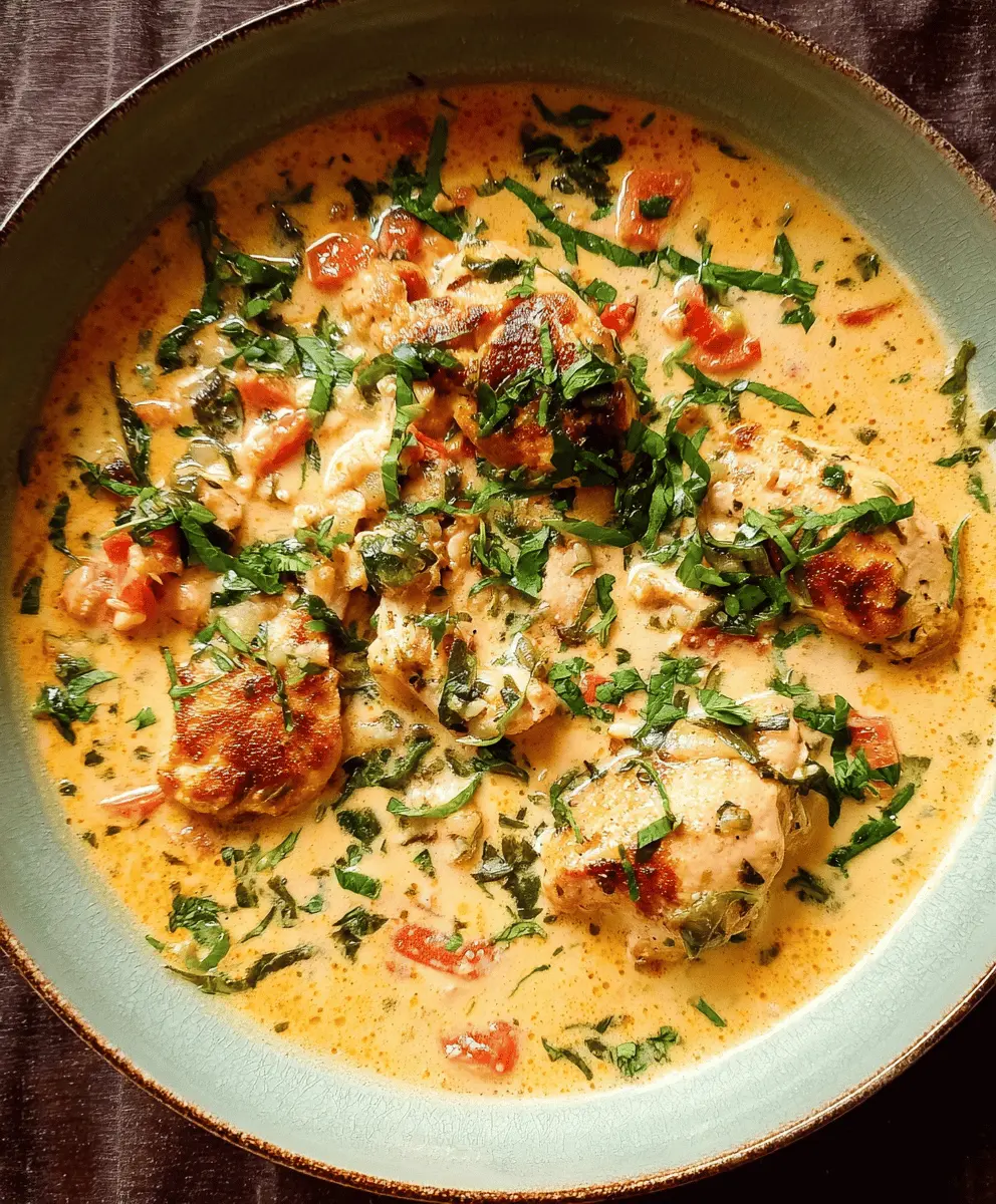 Creamy Coconut Milk Chicken Recipe Easy and Delicious