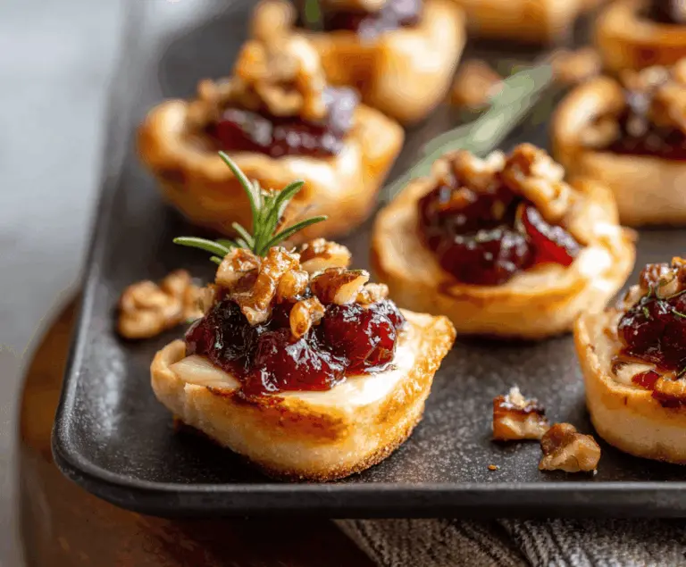 Cranberry Brie Bites