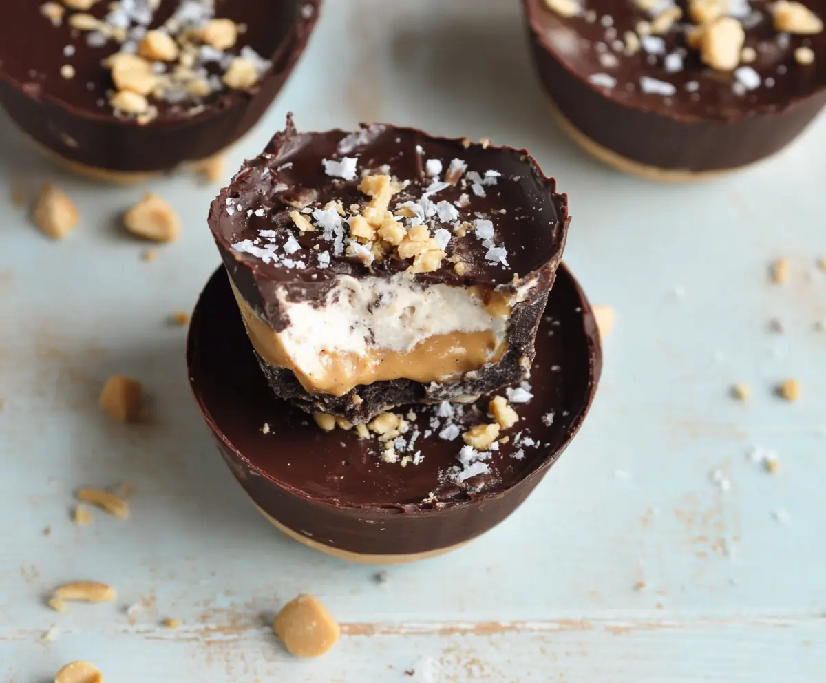 Greek Yogurt Peanut Butter Protein Cups