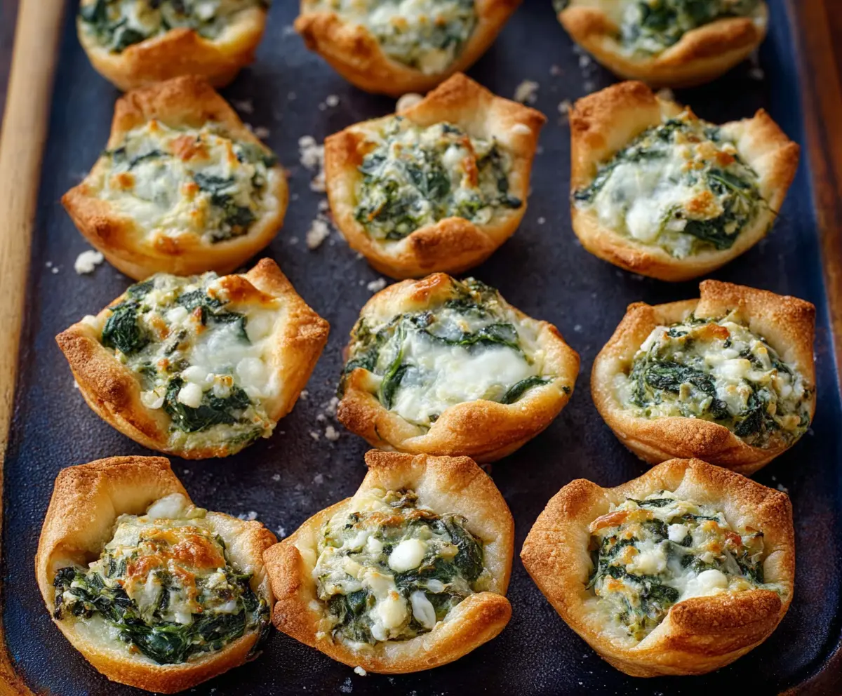 Spinach Dip Bites