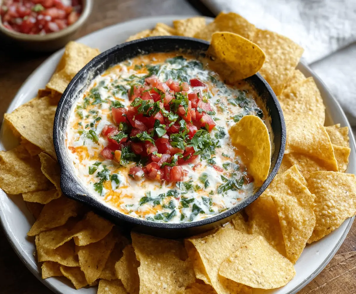 Delicious 54th Street Gringo Dip served in a bowl, perfect for sharing at parties.
