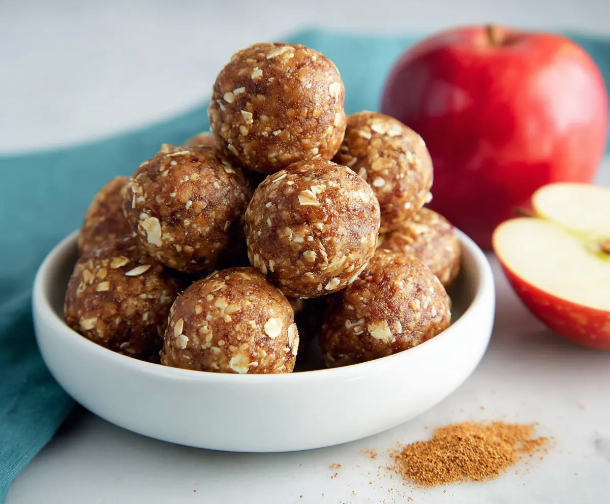 Apple Pie Protein Bites