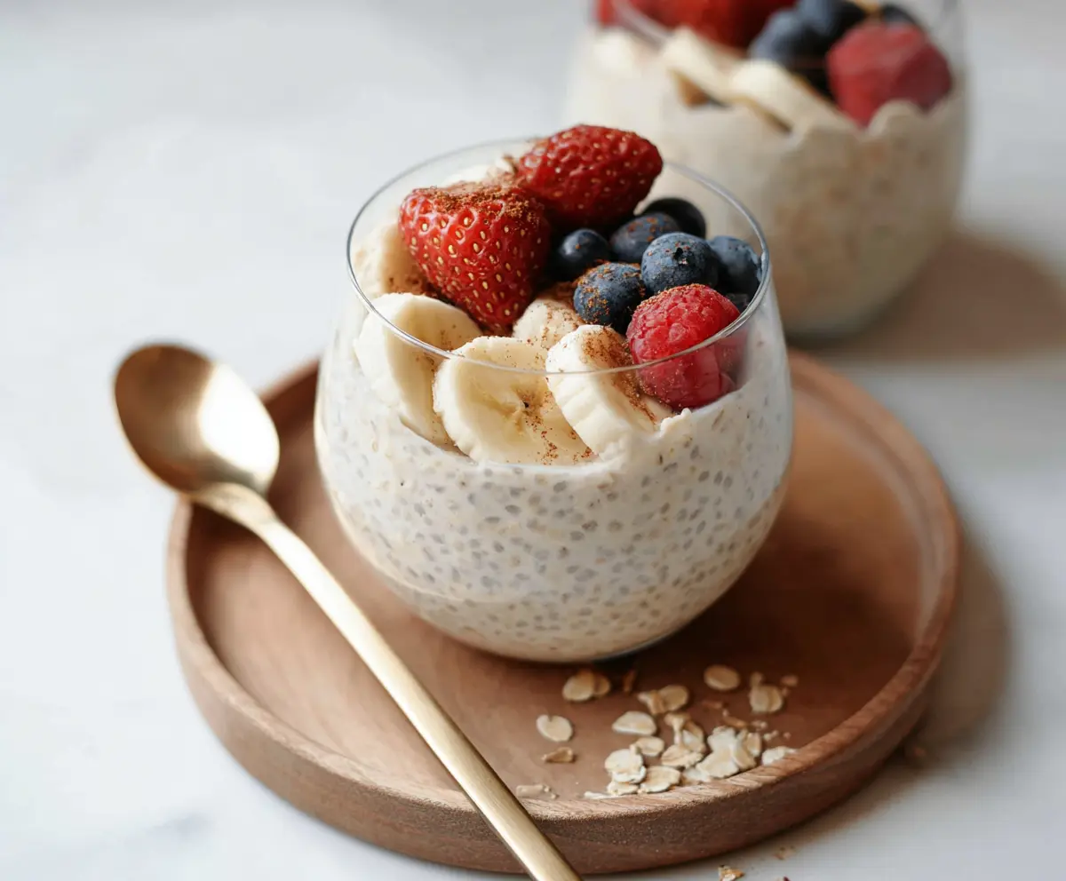 Cinnamon Vanilla Overnight Oats