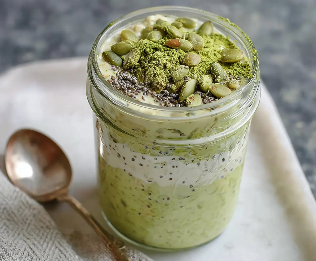 Matcha Latte Overnight Oats